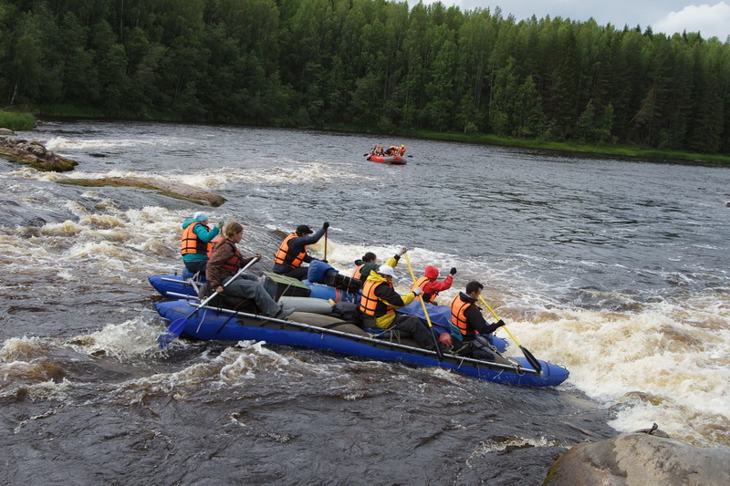 Водопад Куми Карелия